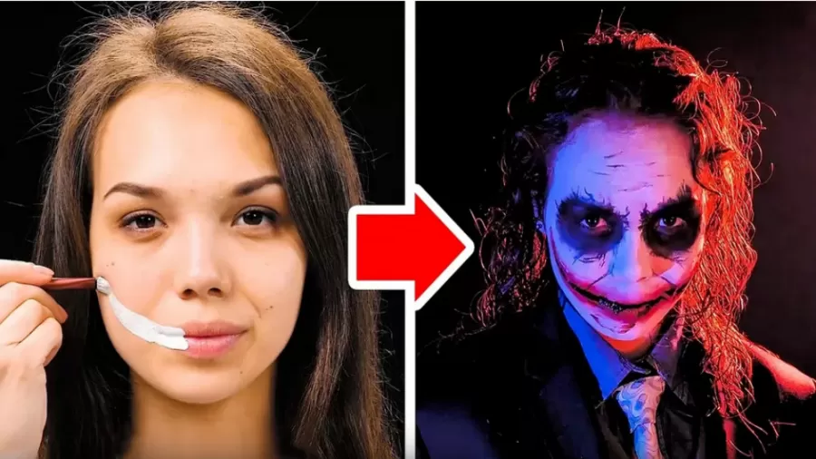 آموزش گریم هالووین (گریم روح، اسکلت، راهبه گریان، جوکر و ...)