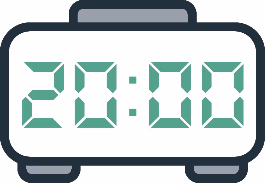آیا ساعت 20:00 پیامی از سوی خداوند است؟