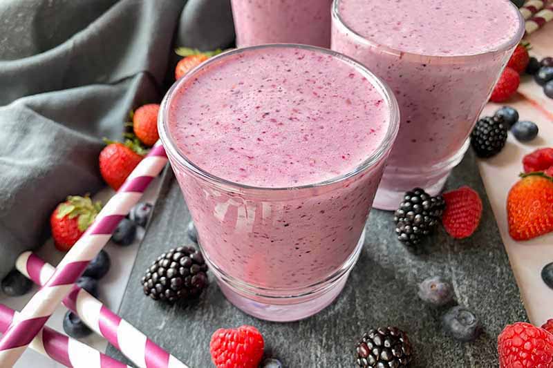 میلک شیک شاتوت؛ نوشیدنی تابستان خوشمزه با میوه تازه 1 میلک شیک شاتوت