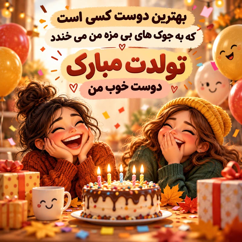 متن تبریک تولد دوست آبان ماهی + عکس نوشته تولد مبارک رفیق آبانی