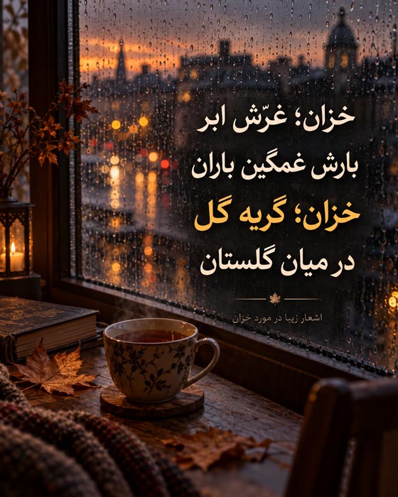شعر در مورد خزان [ 40 اشعار ناب احساسی درباره پاییز زیبا ]