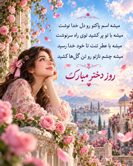 جملات روز دختر ۱۴۰۵ و تاریخ روز دختر + متن تبریک عکس نوشته روز دختران ایرانی 2 جملات روز دختر و تاریخ روز دختر + متن تبریک عکس نوشته روز دختران ایرانی