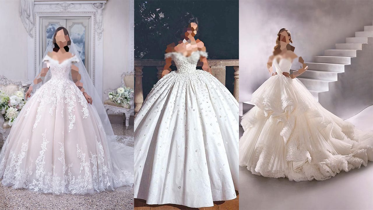 جدیدترین لباس عروس اروپایی؛ مینیمال، اروپایی، پرنسسی و ... 6 puffy princess wedding dress model cover