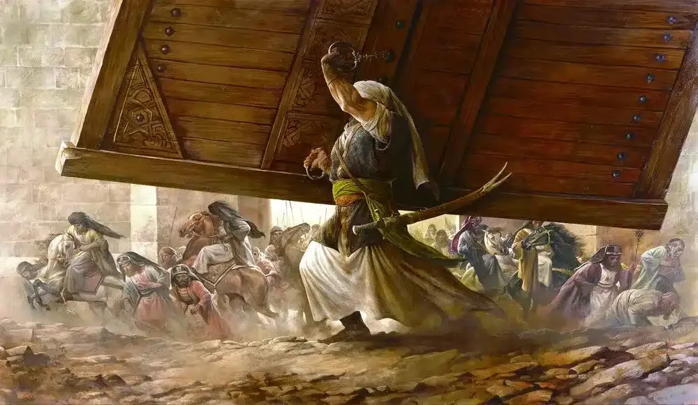 قصه بچگانه با موضوع امام علی؛ داستان های آموزنده از شجاعت آن حضرت 3 داستان زره گمشده و مرد مسیحی