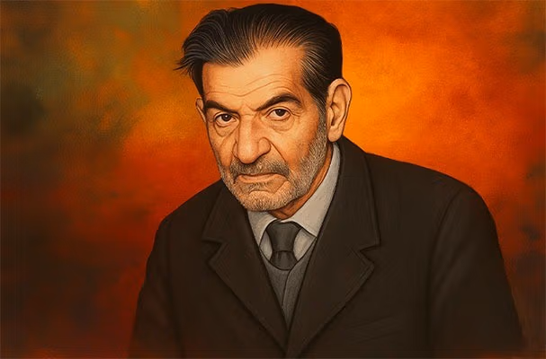 غزل شماره ۶۷ از غزلیات شهریار؛ شب است و باغ گلستان خزان رؤیاخیز ... 2 شهریار5
