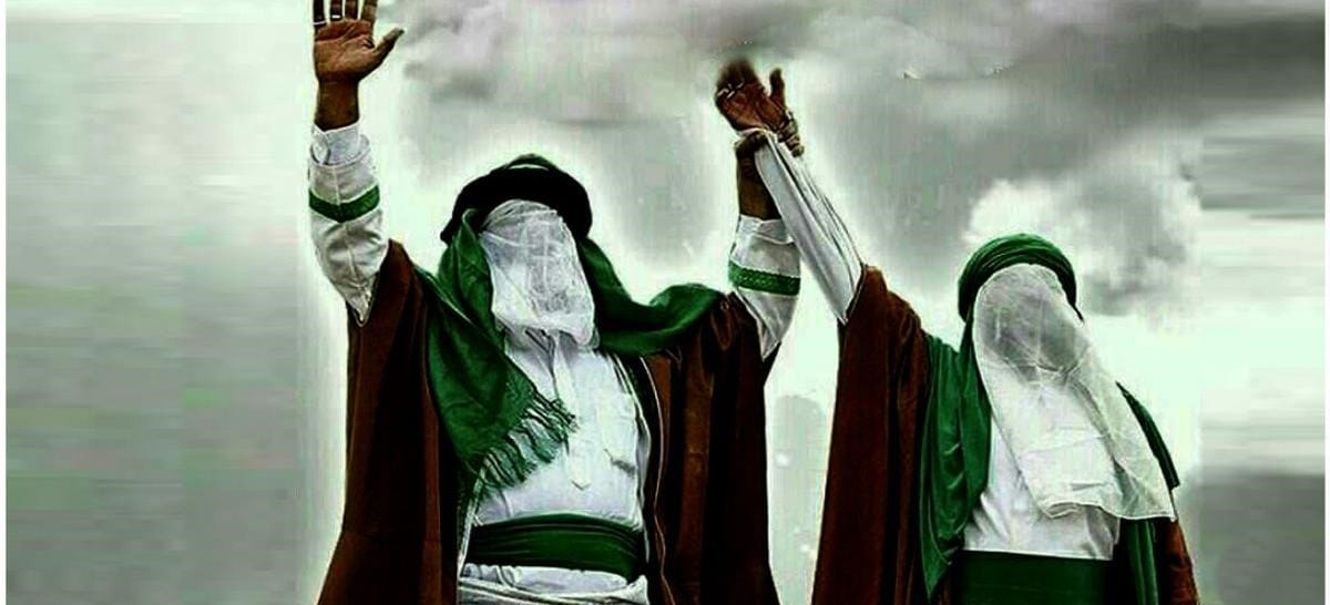 علی علیه السلام بر جای پیامبر صلی الله علیه و آله