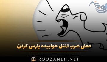 معنی ضرب المثل خوابیده پارس کردن (بررسی معنی کامل) ضرب المثل خوابیده پارس کردن