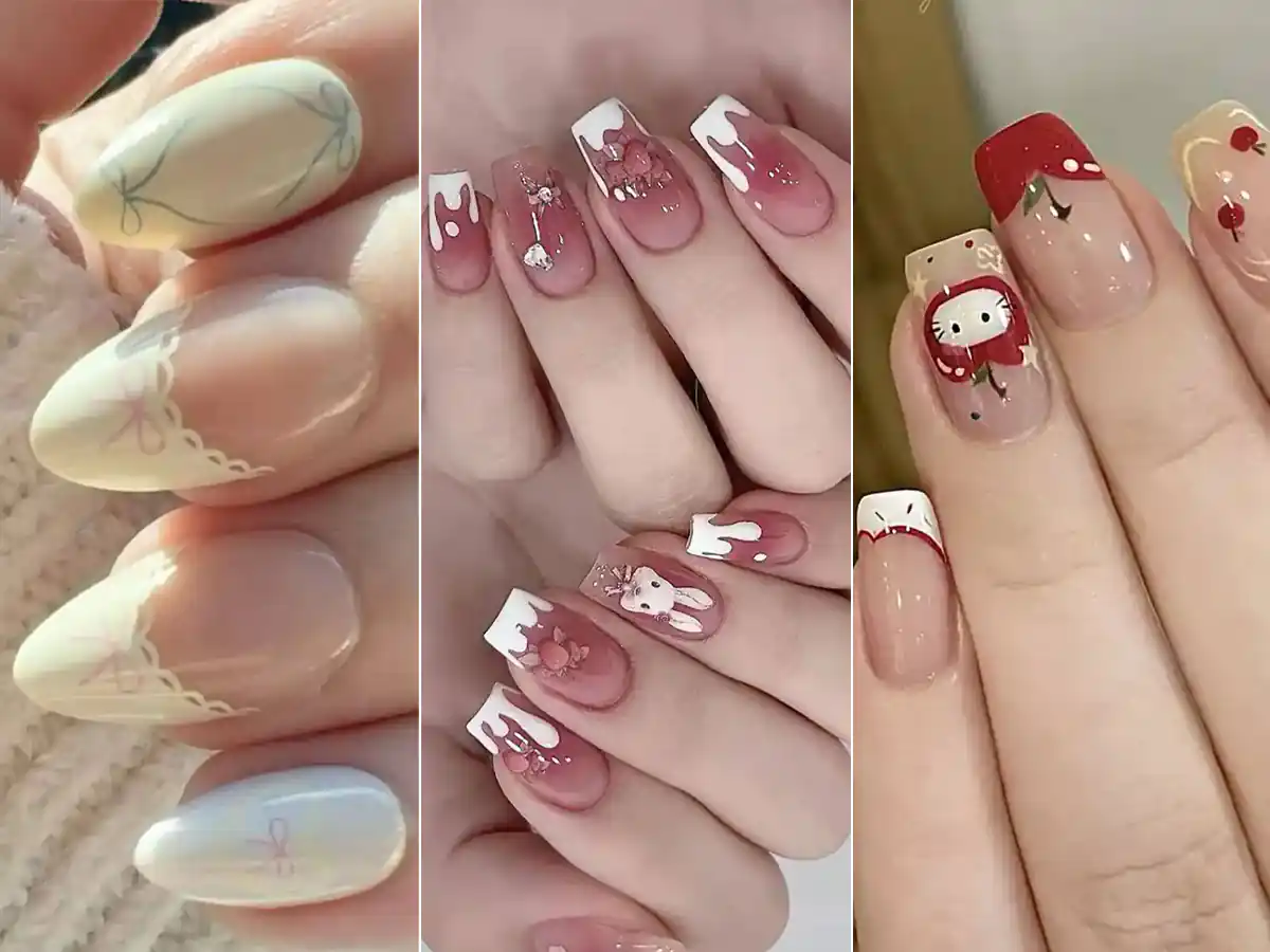 فرنچ ناخن؛ آموزش و مراحل کاشت و تصاویر از مدل های مختلف 3 فرنچ ناخن؛ آموزش و مراحل کاشت و تصاویر از مدل های مختلف
