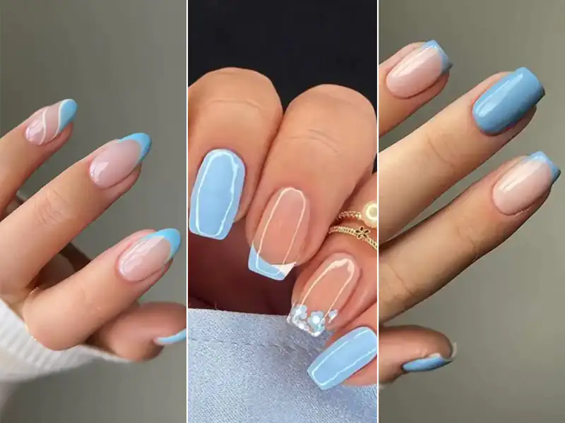 فرنچ ناخن؛ آموزش و مراحل کاشت و تصاویر از مدل های مختلف 9 فرنچ ناخن؛ آموزش و مراحل کاشت و تصاویر از مدل های مختلف