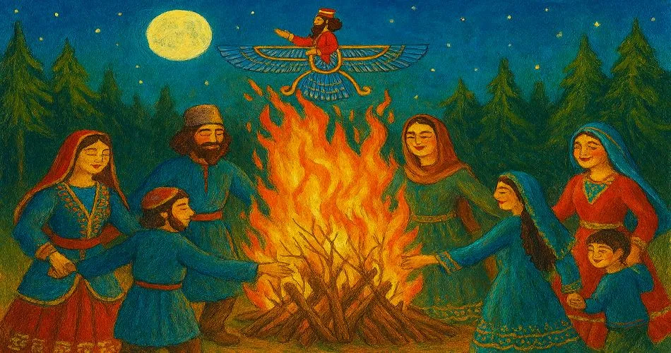 عکس نوشته جشن آذرگان