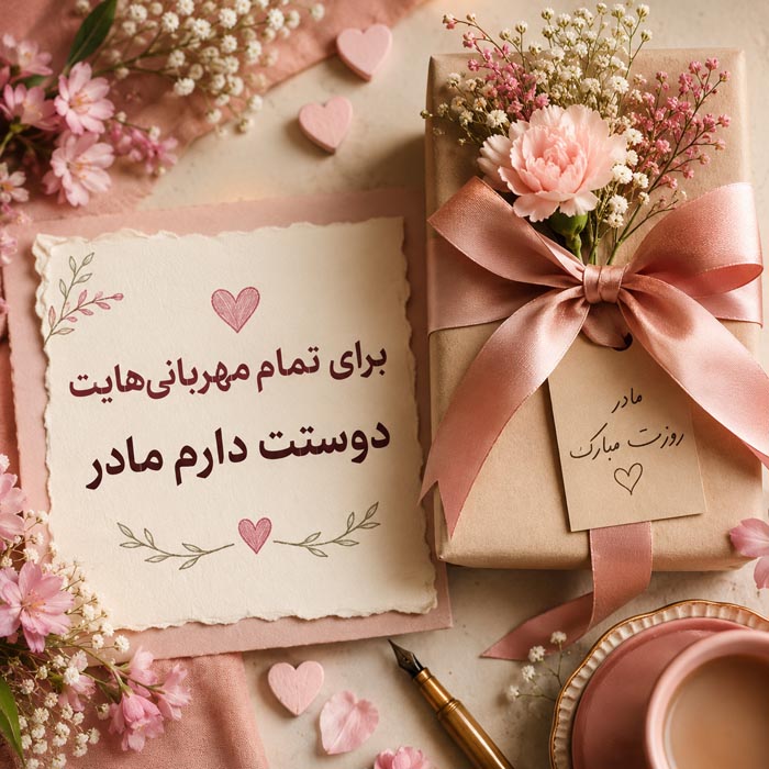 جمله زیبا درباره عشق و مهربانی مادر