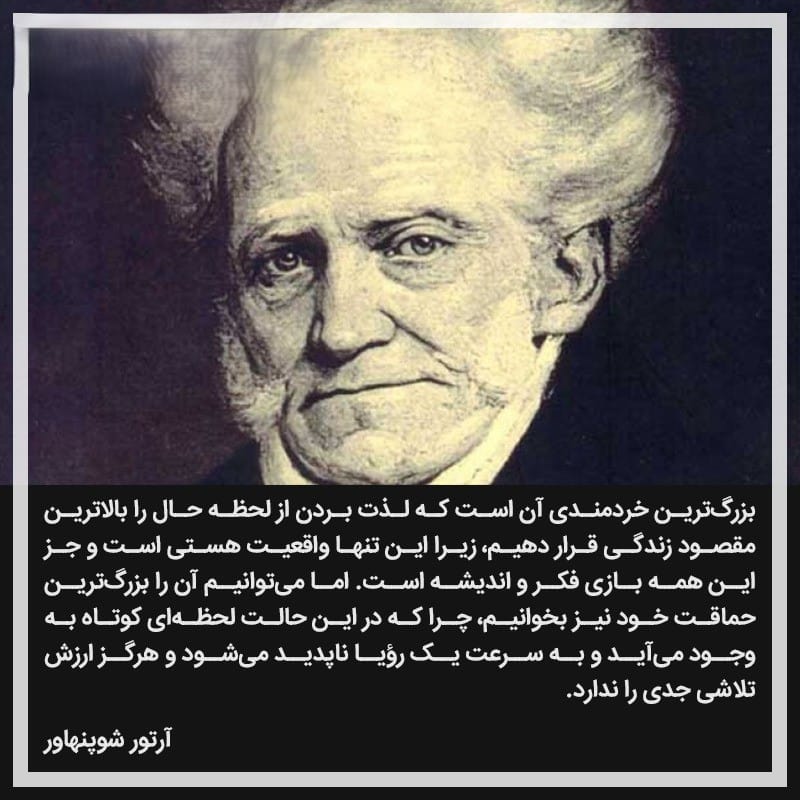 عکس نوشته جملات شوپنهاور به همراه جملات کوتاهِ فلسفی و عمیق 9 عکس نوشته جملات شوپنهاور