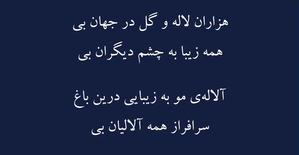 متن در مورد گل لاله؛ جملات احساسی و شعر درباره گل لاله 3 عکس نوشته درباره گل لاله