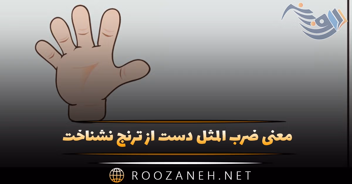 معنی ضرب المثل دست از ترنج نشناخت + قصه و انشا 1 معنی ضرب المثل دست از ترنج نشناخت + قصه و انشا