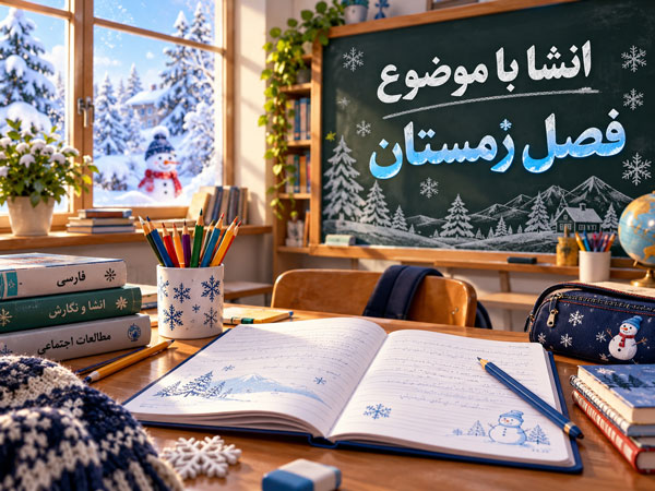 انشا با موضوع فصل زمستان + چند انشا زیبای ادبی کوتاه و بلند برای کودک و نوجوان 1 انشا با موضوع فصل زمستان + چند انشا زیبای ادبی کوتاه و بلند برای کودک و نوجوان