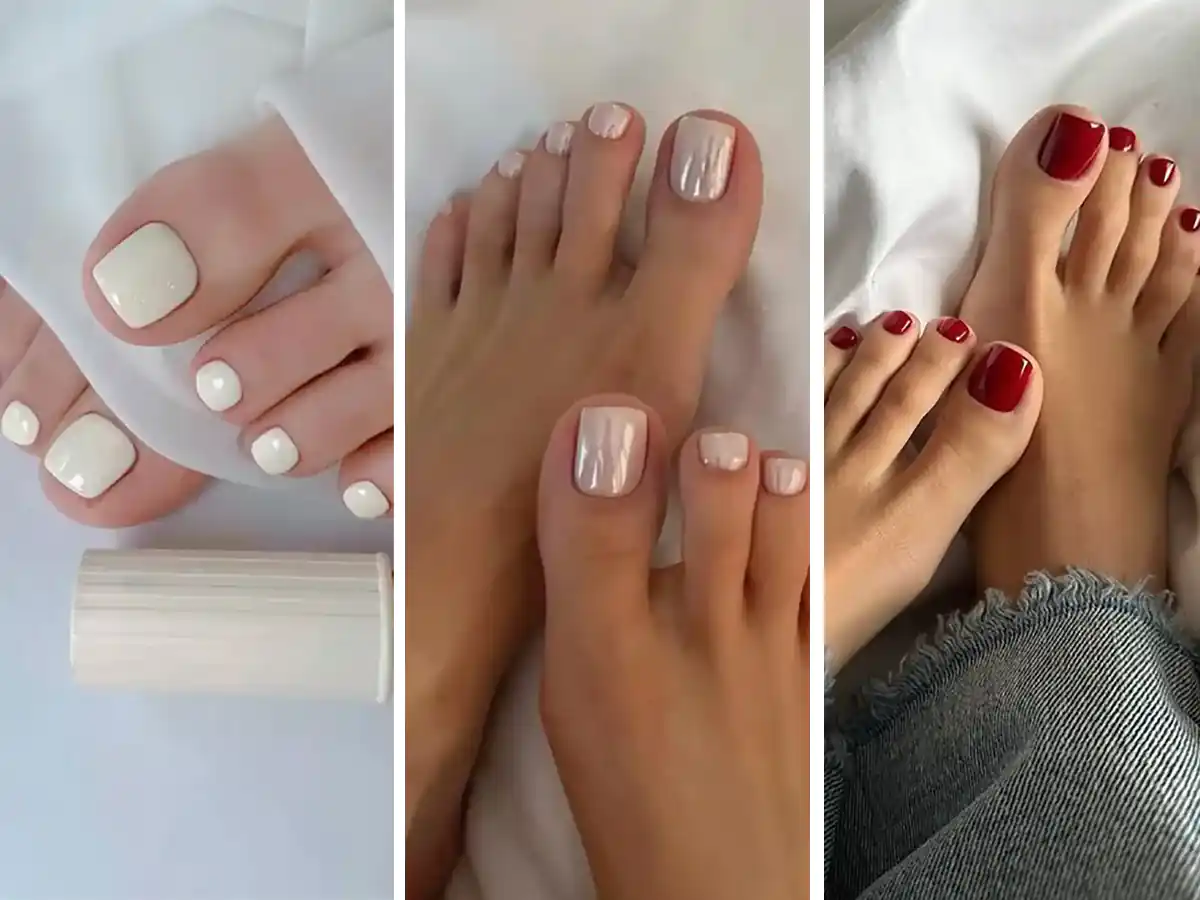آماده‌سازی و پدیکور ناخن پا پیش از لاک