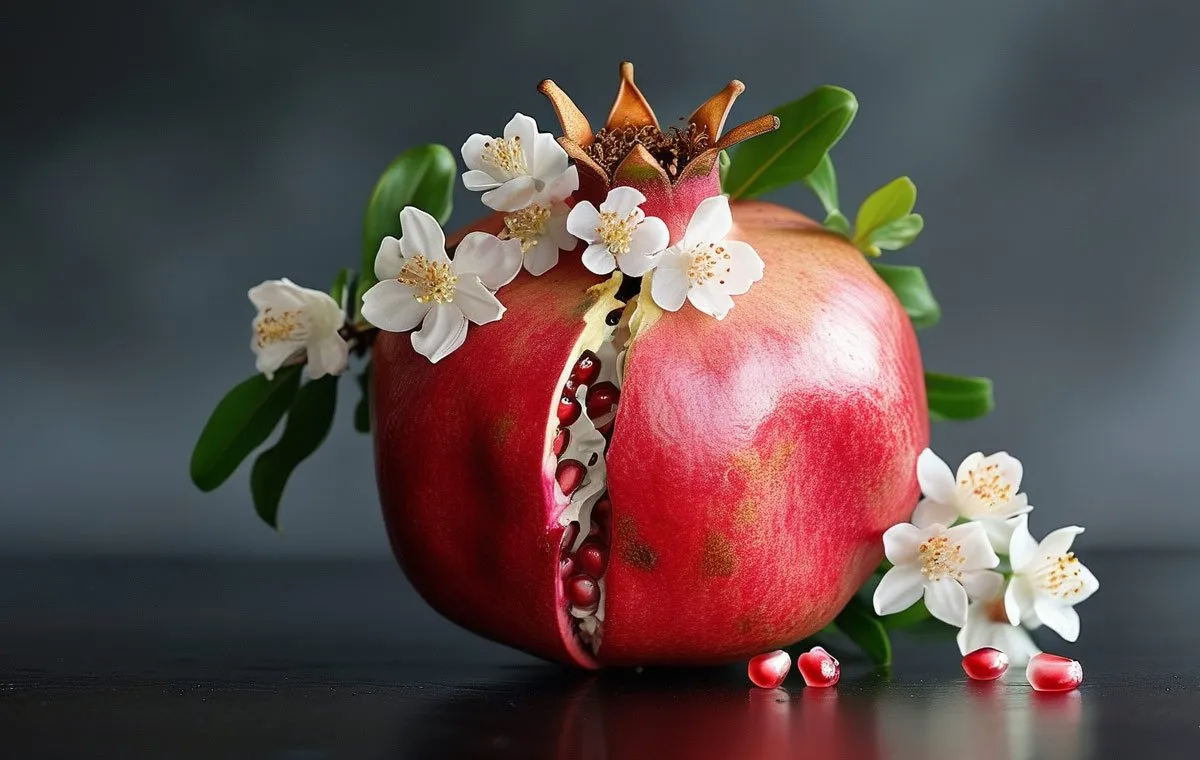 ۲۰ ایده تزیین انار شب یلدا (تصاویر زیبا و جذاب از تزیینات انار) 10 pomegranate decoration for yalda night 2