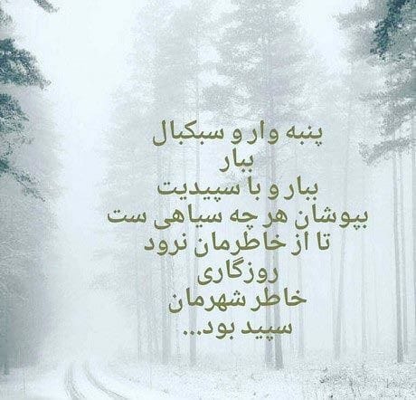 شعر در مورد زمستان و برف؛ اشعار بلند و کوتاه درباره سردی زمستان و برف 2 اشعار زیبای زمستان و برف