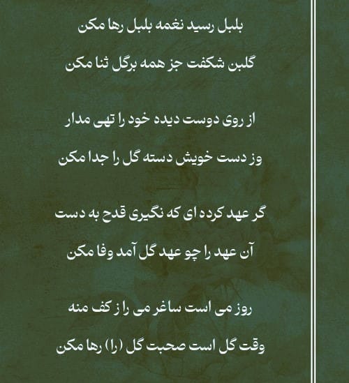 غزلیات ادیب صابر؛ مجموعه اشعار زیبا و غزلیات عاشقانه 3 شعرهای زیبای ادیب صابر