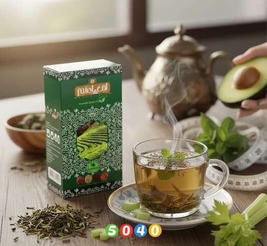 چای سبز با ترکیبات طبیعی زیره و کرفس برای کاهش وزن