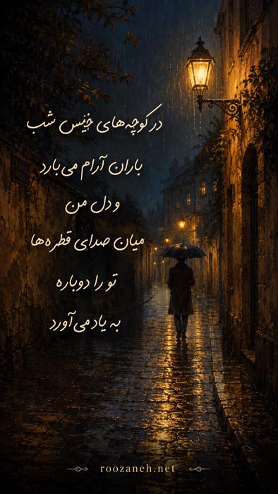 شعر تاریکی شب