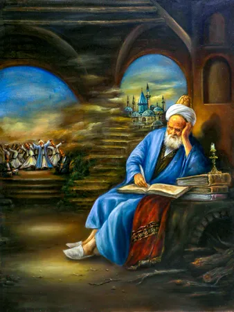 غزل شماره ۸۳ از دیوان شمس مولانا؛ ای یار قمرسیما ای مطرب شکرخا ... 2 تفسیر این شعر