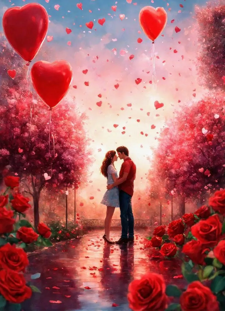 عکس ولنتاین لاکچری {عکس های خاص دو نفره ولنتاین برای استوری} 10 عکس ولنتاین لاکچری