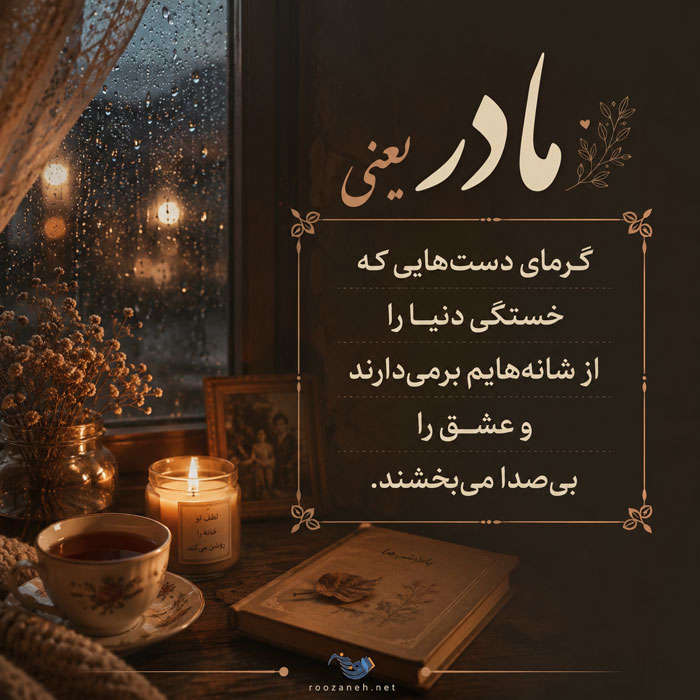 شعر مادر + مجموعه زیبای اشعار عاشقانه و احساسی برای مادران عزیز 6 مادر یعنی