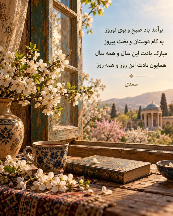 شعر بهار + مجموعه اشعار بلند، کوتاه، دو بیتی و شعر نو از شاعران مختلف با موضوع بهار 9 شعر بهار + مجموعه اشعار بلند، کوتاه، دو بیتی و شعر نو از شاعران مختلف با موضوع بهار