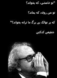 عکس نوشته اشعار محمدرضا شفیعی کدکنی به همراه اشعار کوتاه 11 عکس نوشته اشعار محمدرضا شفیعی کدکنی