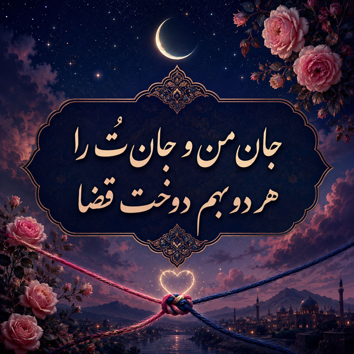 متن عاشقانه 2026 ❤ برای همسر و عشق زندگی و جملات خاص رمانتیک