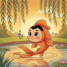 قصهٔ ماهی قرمز و موج نرم