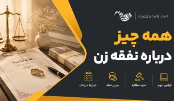 همه چیز درباره نفقه زن؛ از شرایط تمکین تا مجازات ترک انفاق + نحوه مطالبه و میزان نفقه نفقه زن