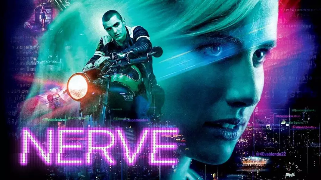 ۱۰ فیلم برتر درباره اینترنت و زندگی در دنیای مجازی (داستان + تحلیل) 10 عصب (Nerve) – ۲۰۱۶