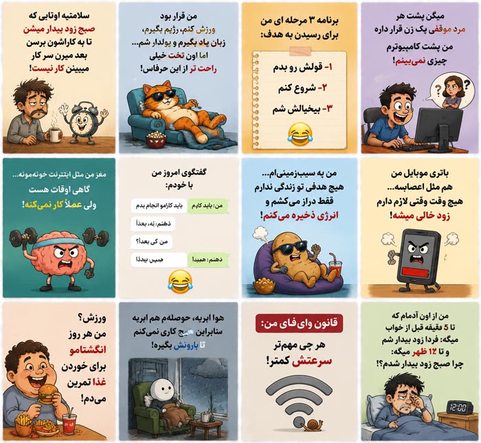 جوک های خنده دار ایرانی 🤣 100 جوک و لطیفه خفن بامزه 6 جوک خفن