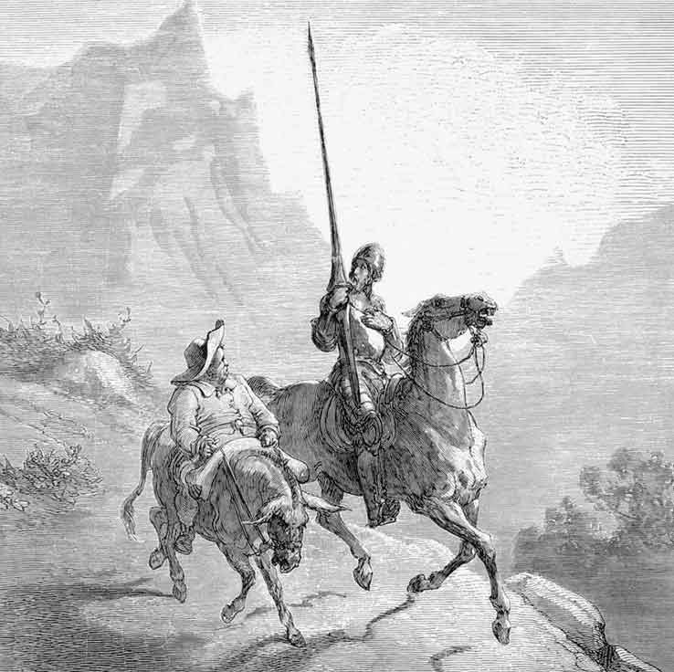 رمان دنکیشوت اثر میگل د سروانتس؛ معرفی، خلاصه، تحلیل، نویسنده و متنهای برگزیده 5 ۲۰۰ متن برگزیده، ترجمه آزاد و الهامگرفته از رمان دنکیشوت