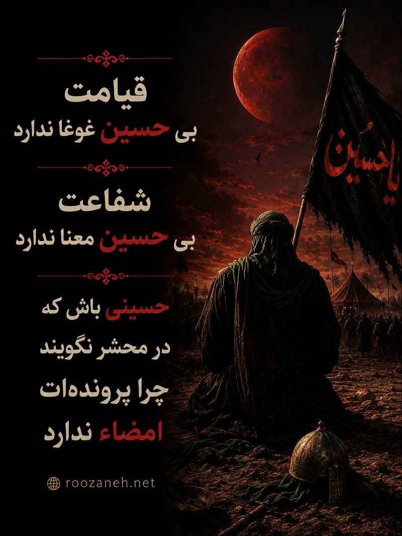 عکس نوشته های زیبای محرم / عکس پروفایل محرم با کیفیت بالا