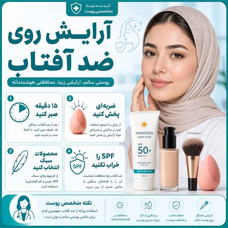 آیا ضدآفتاب را باید دور چشم هم زد؟