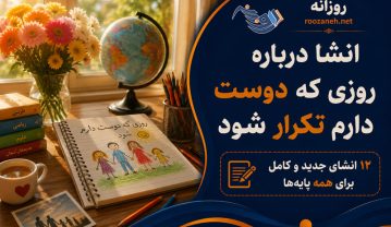 انشا درباره روزی که دوست دارم تکرار شود | ۱۲ انشای جدید و کامل برای همه پایهها انشا درباره روزی که دوست دارم تکرار شود