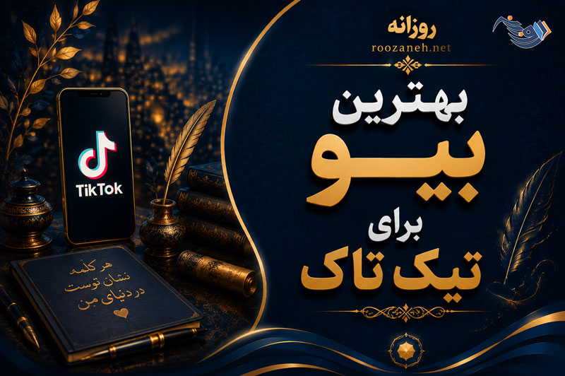 بهترین بیو برای تیک تاک (متنهای کوتاه بسیار خفن و زیبا برای Tik Tok) 1 بهترین بیو برای تیک تاک (متنهای کوتاه بسیار خفن و زیبا برای Tik Tok)