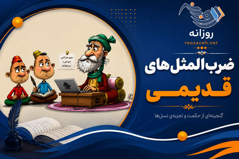 ضرب المثل های قدیمی✍️ (معنی ضرب المثل های معروف ایرانی +توضیح) 1 ضرب المثل های قدیمی✍️ (معنی ضرب المثل های معروف ایرانی +توضیح)