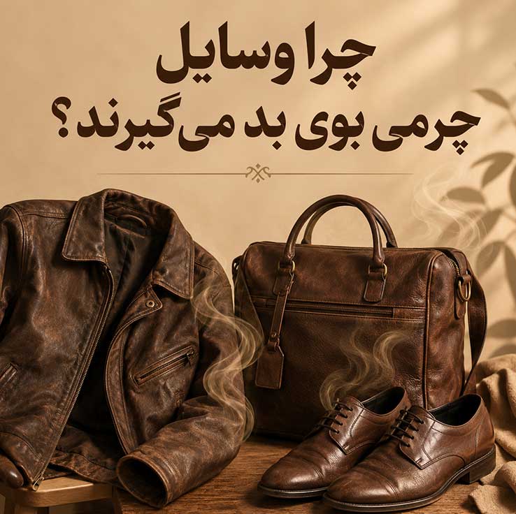 رفع بوی بد وسایل چرمی؛ بهترین روشهای خانگی و اصولی برای از بین بردن بوی چرم 2 چرا وسایل چرمی بوی بد میگیرند؟