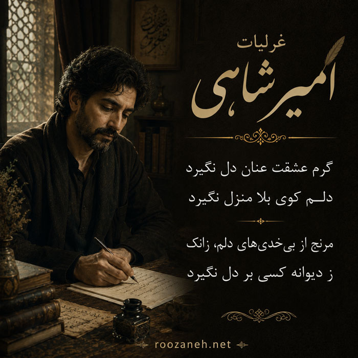 شعرهای زیبای امیر شاهی