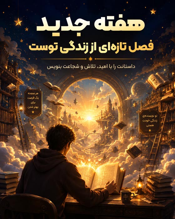 عکس نوشته شروع هفته پرانرژی؛ ۱۰۰ متن انگیزشی و زیبا 14 متن دوستانه برای شروع هفته