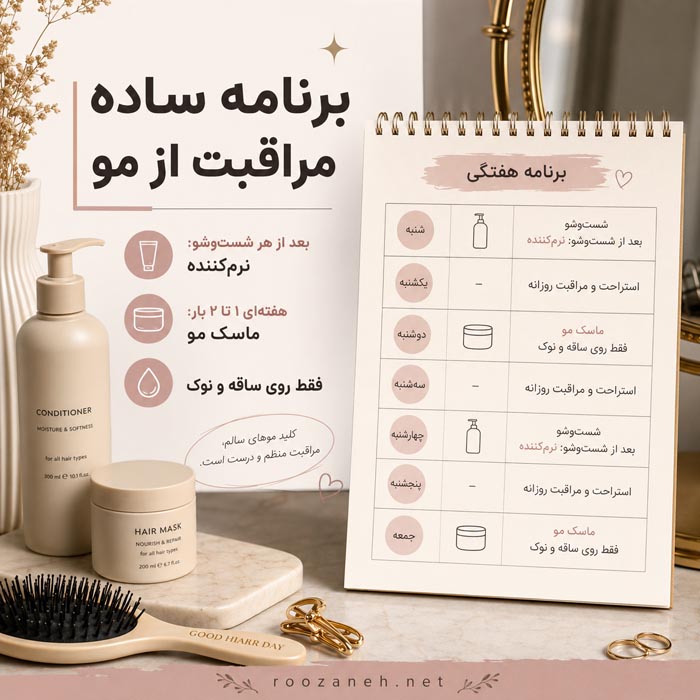 ماسک مو بهتر است یا نرمکننده؟ راهنمای انتخاب برای انواع مو 4 روش صحیح استفاده از نرمکننده مو