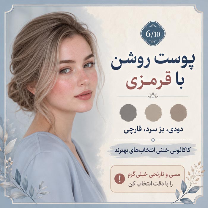 راهنمای انتخاب رنگ مو برای پوست سفید؛ بهترین رنگ براساس تهرنگ و چشم 6 رنگ موی قهوه ای مناسب پوست سفید