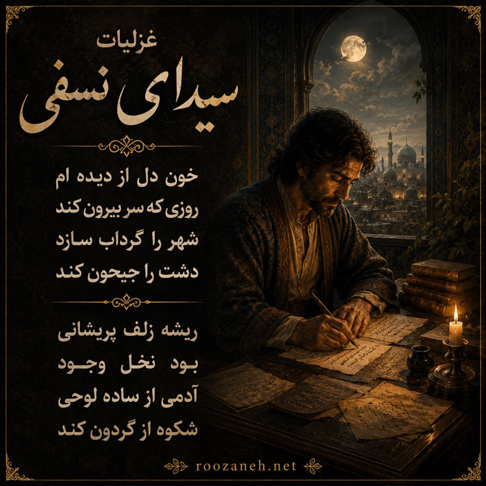 غزلیات سیدای نسفی (مجموعه کاملترین شعرهای غزل کلاسیک فارسی) 3 غزلیات سیدای نسفی