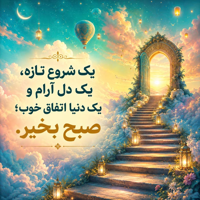 متن صبح بخیر باکلاس و خاص؛ ۲۵۰ جمله عاشقانه و انگیزشی برای همه فصول 8 عکس نوشته صبح بخیر