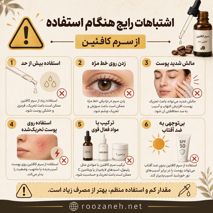سرم کافئین دور چشم برای پف و تیرگی؛ روش مصرف و عوارض 3 تاثیر سرم کافئین بر پف و تیرگی عروقی دور چشم