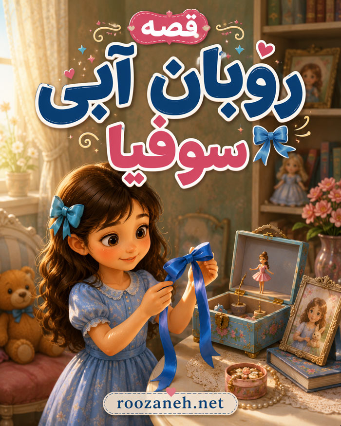 قصه کودکانه دخترانه آموزنده / داستانهای بچگانه روانشناسی و آموزنده برای دختر بچهها 6 قصه روبان آبی سوفیا